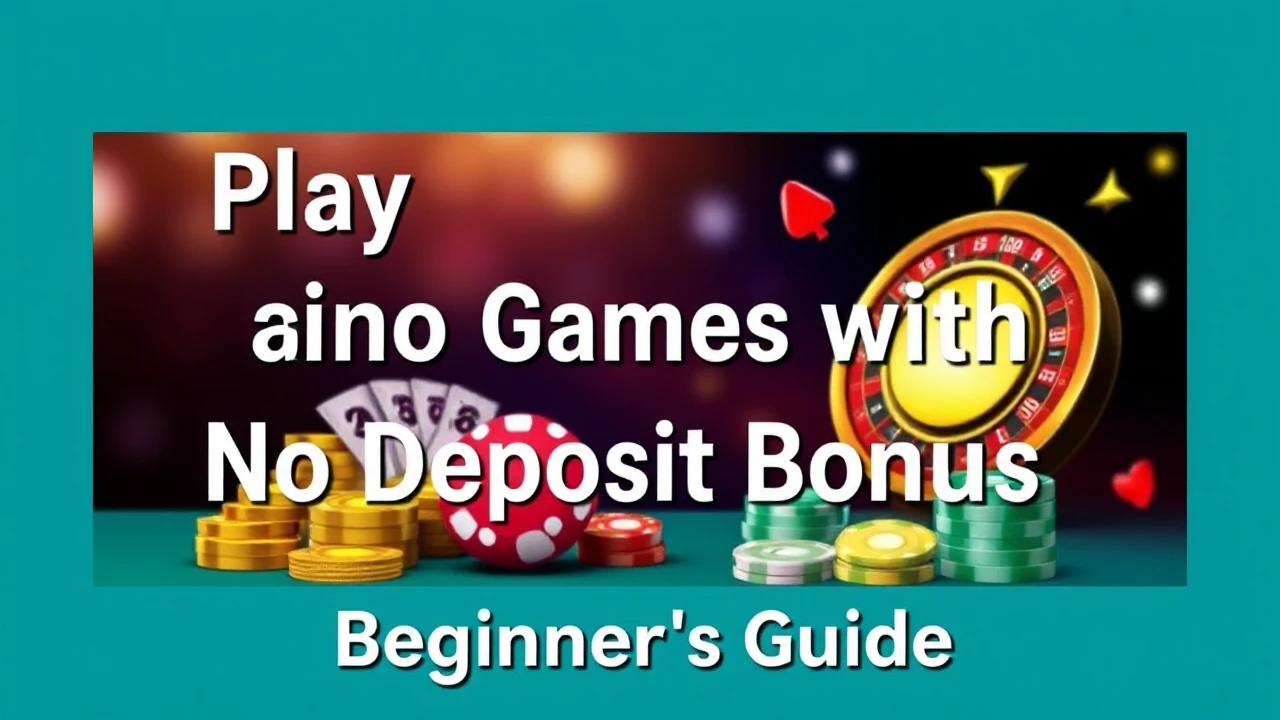 Play Online Casino Games with No Deposit Bonus: Beginner's Guide