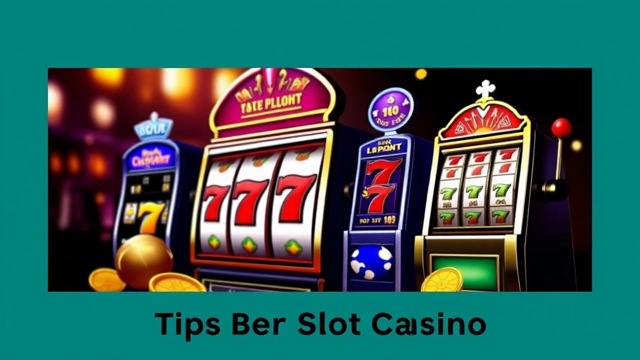 Tips Bermain Slot Casino Secara Baik: Rahasia Berhasil