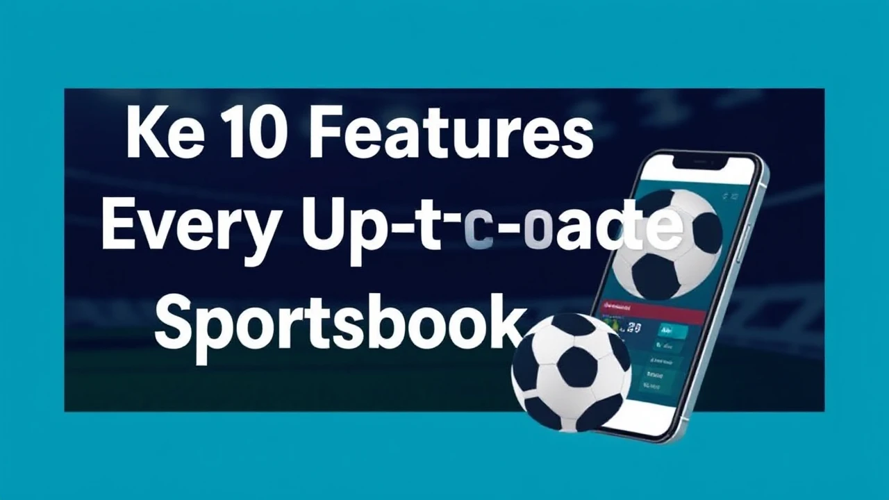 Key 10 Features Every Up-to-date Sportsbook Should Include
