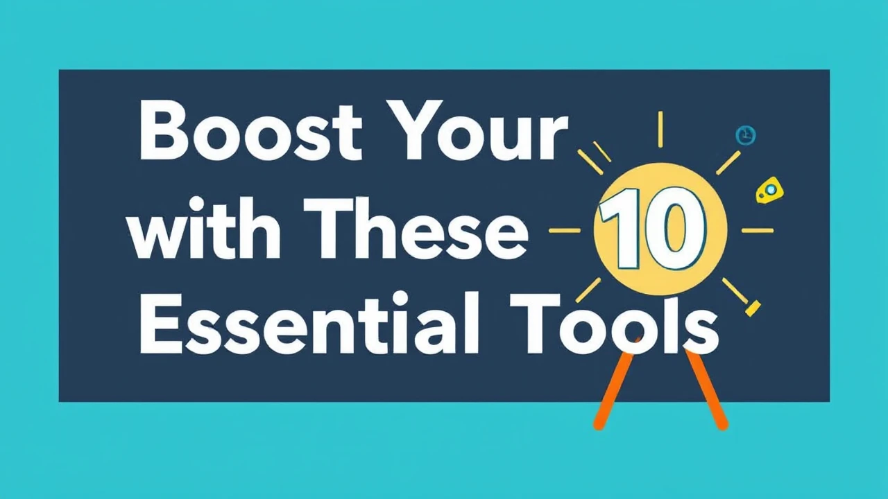 Boost Your Business with These 10 Essential Tools