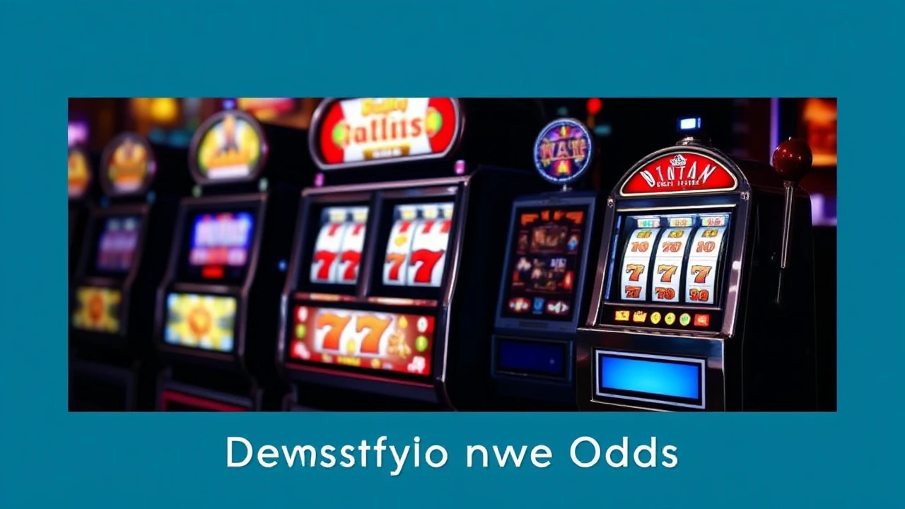 Demystifying this Odds: Understanding How Slots Operate
