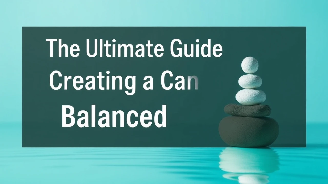 The Ultimate Guide to Creating a Balanced Lifestyle