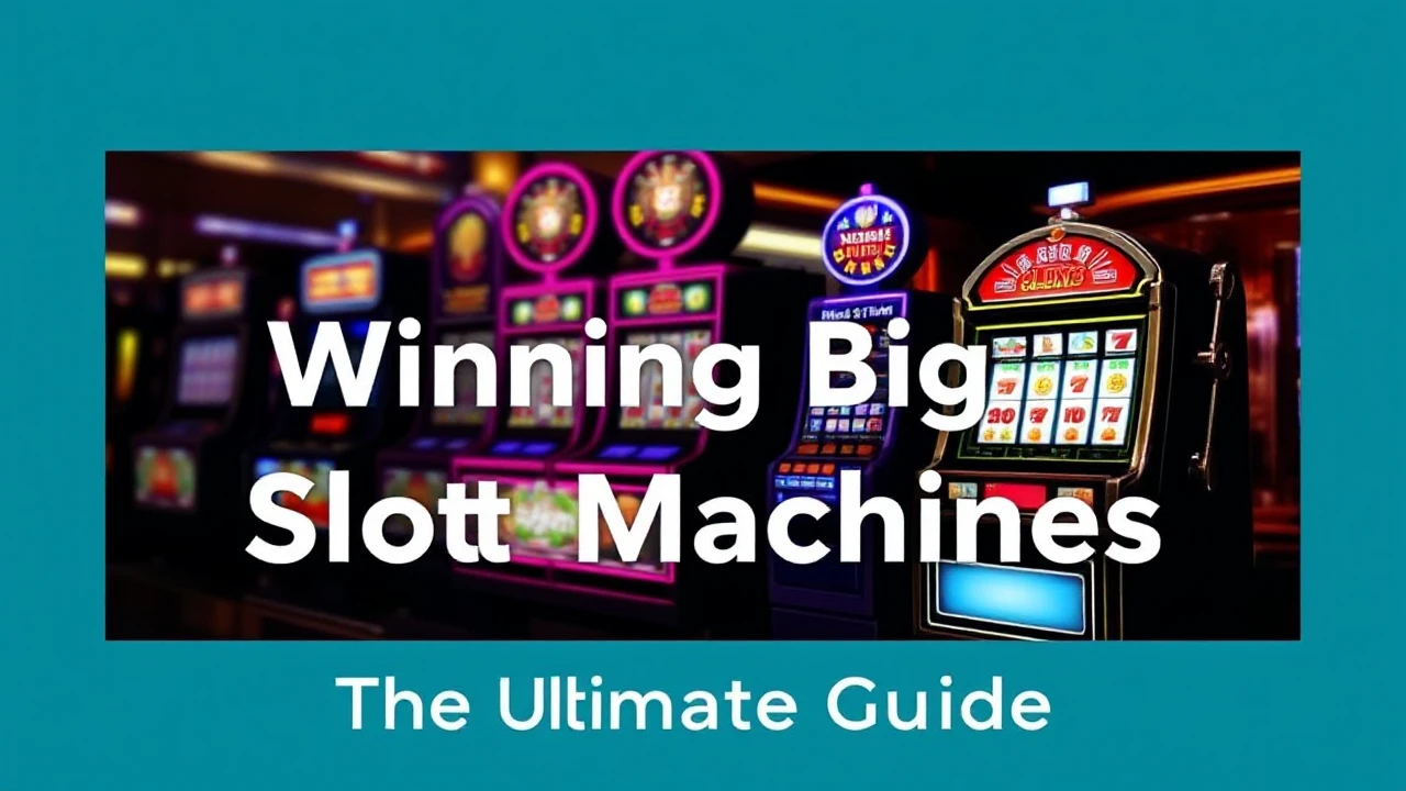 The Ultimate Guide to Winning Big at Slot Machines