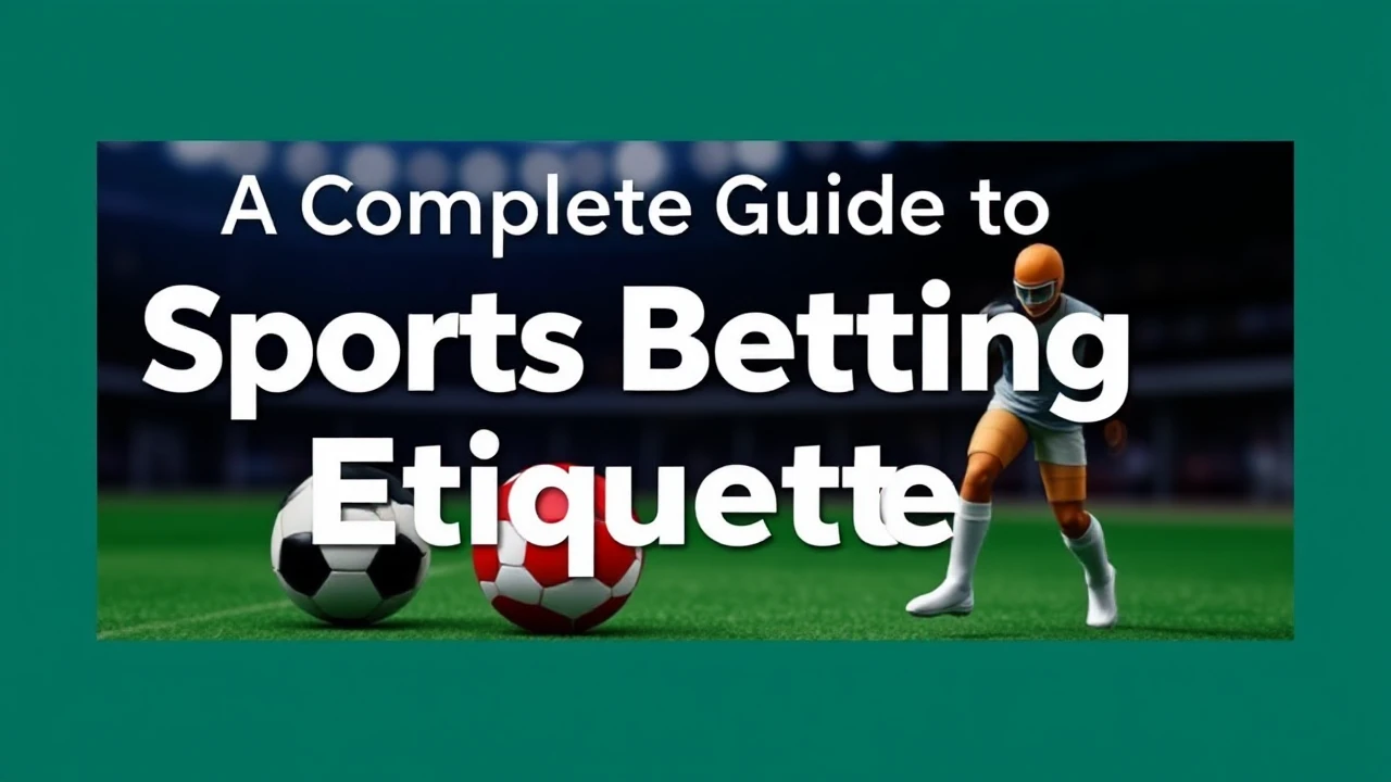 A Complete Guide to Sports Betting Etiquette: Do's and Don'ts