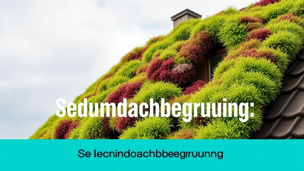 Der vollständige Überblick zur Sedumdachbegrünung: Tipps und Tricks zur richtigen Pflege