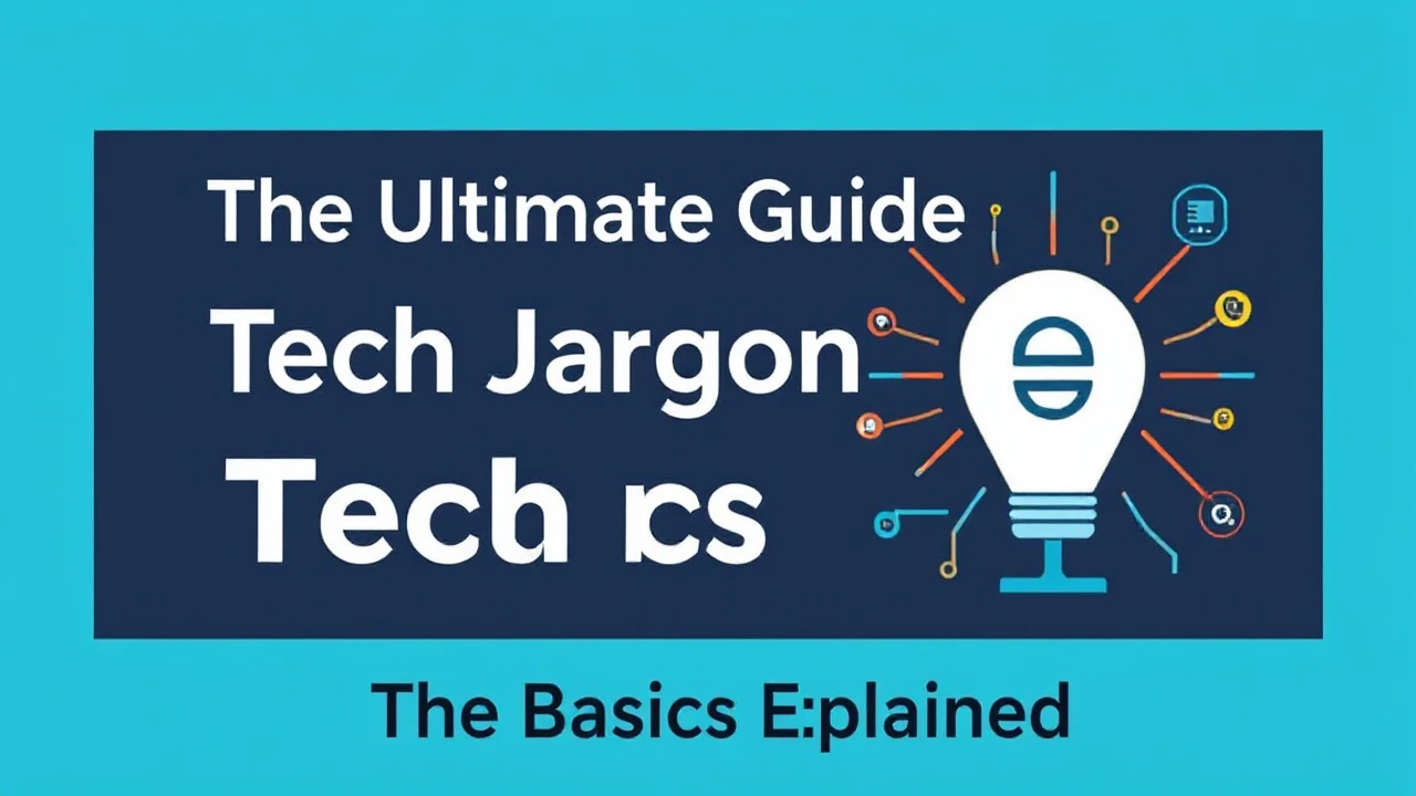 The Ultimate Guide Tech Jargon: The Basics Explained