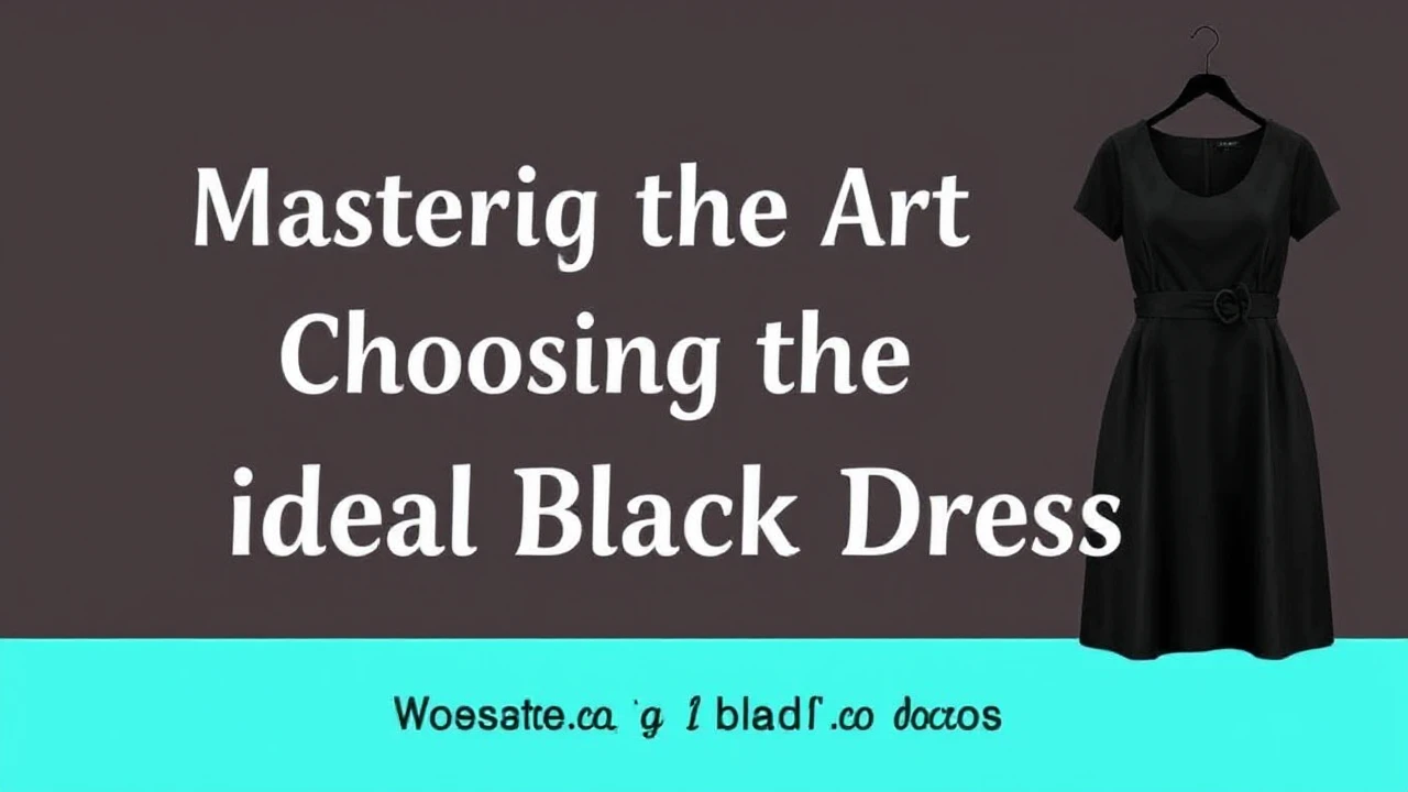 Mastering the Art of Choosing the Ideal Little Black Dress