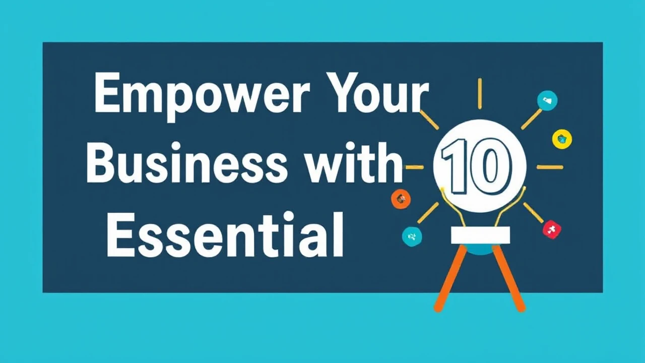 Empower Your Business with These 10 Essential Tools