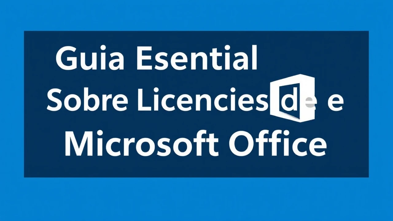 Guía Esencial Sobre las Licencias de Microsoft Office