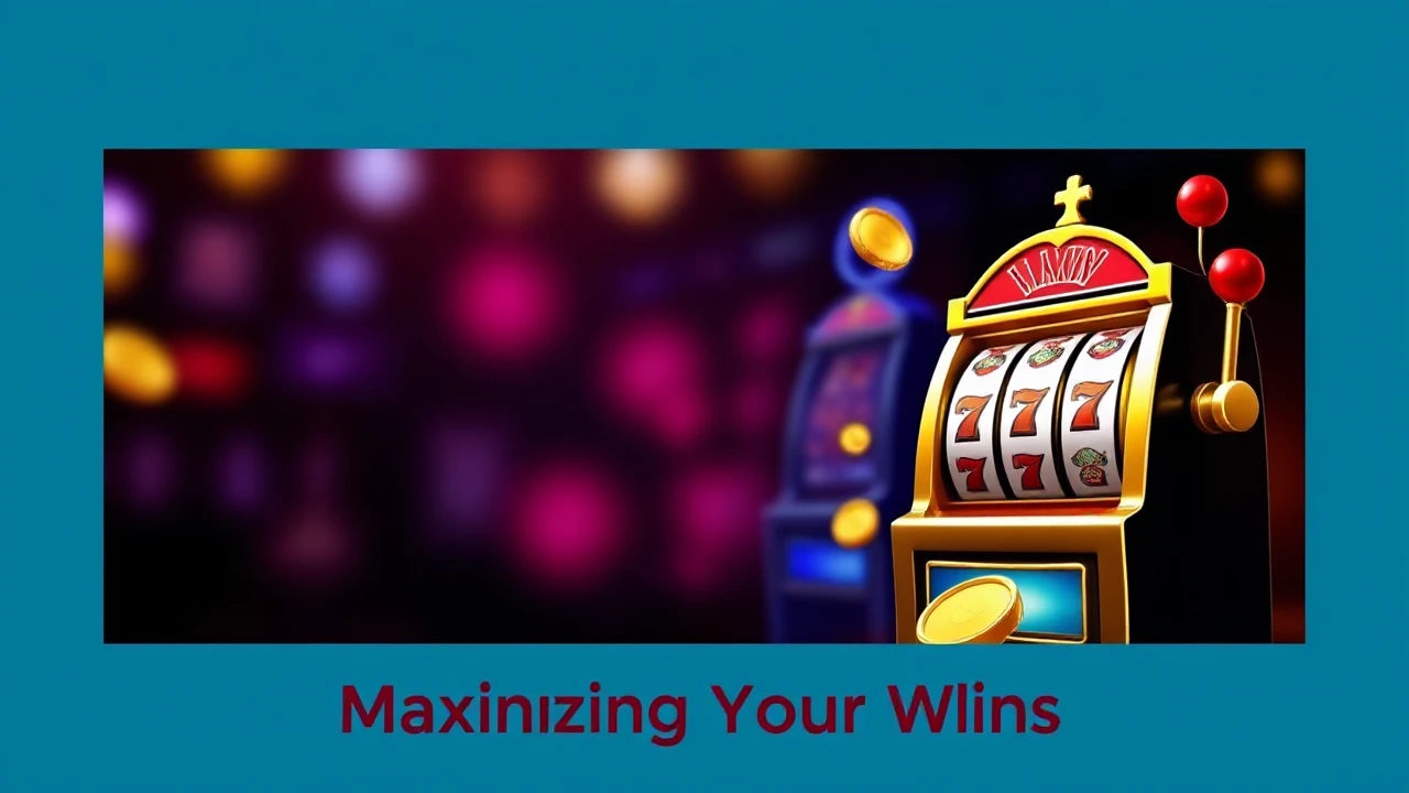 Maximizing Your Wins: Tactics for Winning Slot Machines