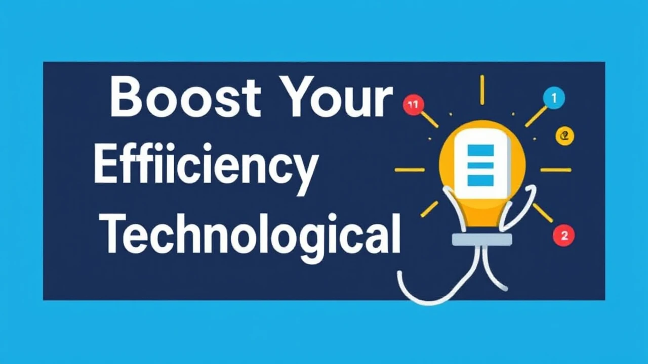 Boost Your Efficiency with These 10 Technological Hacks