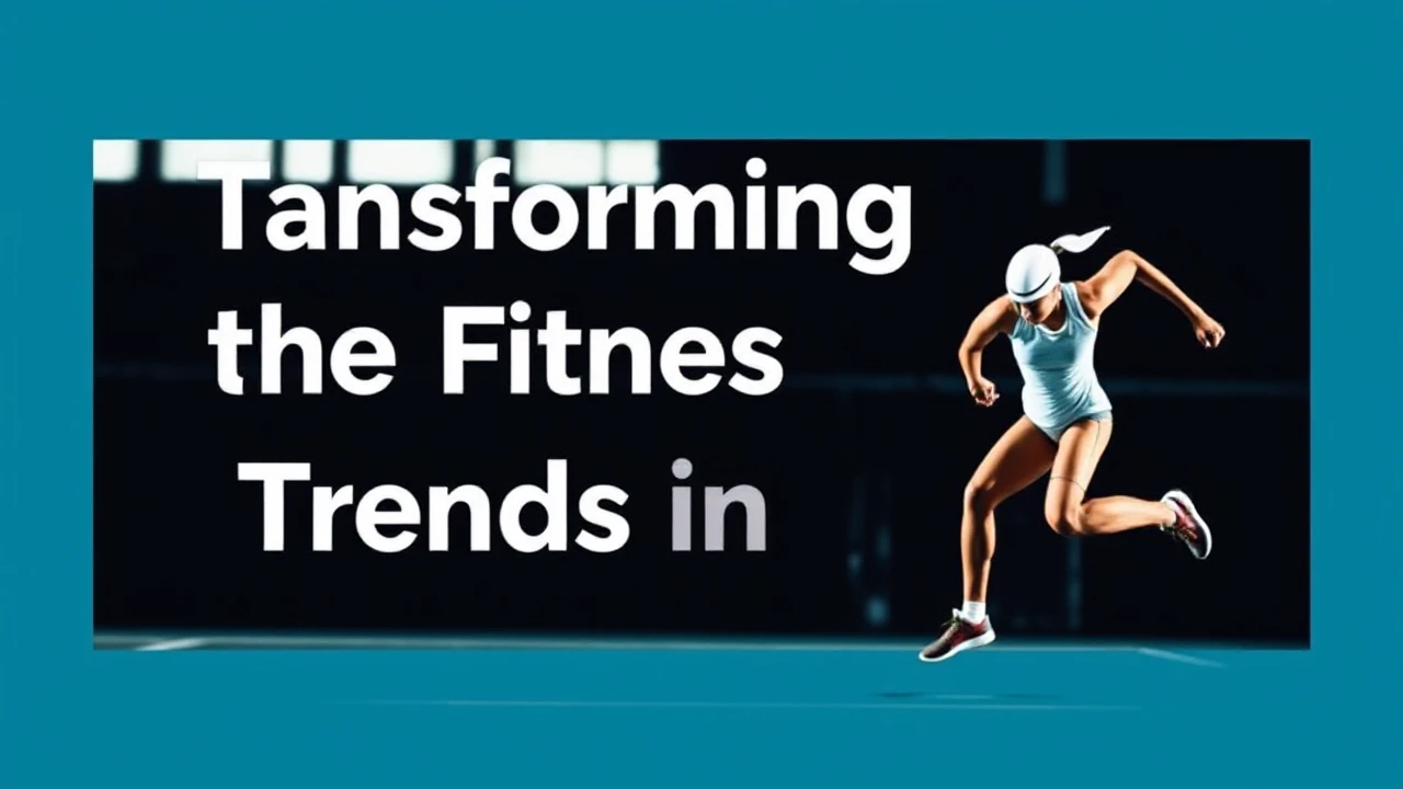 Transforming the Fitness Landscape: Game-Changing Trends in Sports