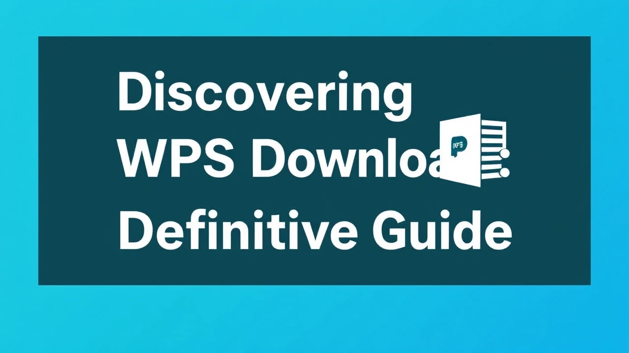Discovering WPS Download: The Definitive Guide