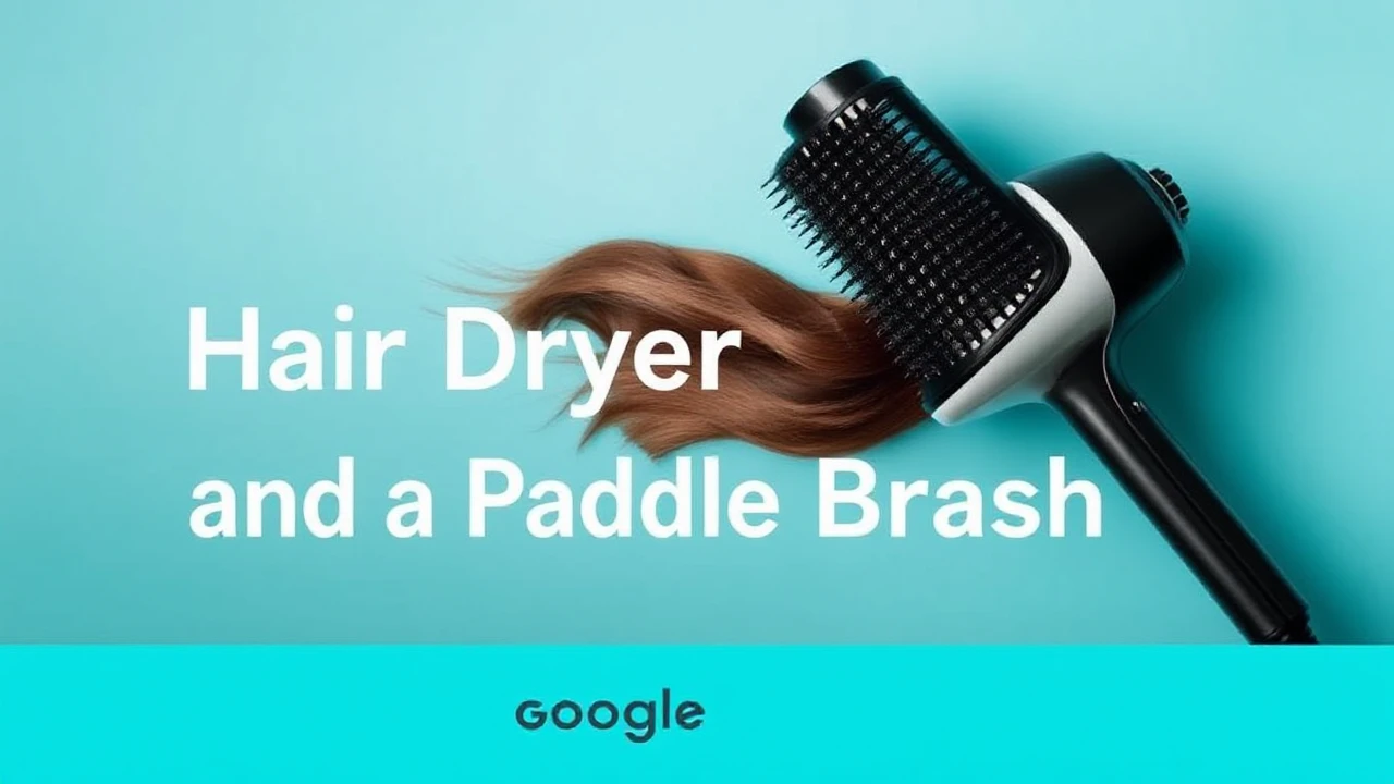 Perfecting a Sophisticated Look With a Hair Dryer and a Paddle Brush: Tips and Tricks