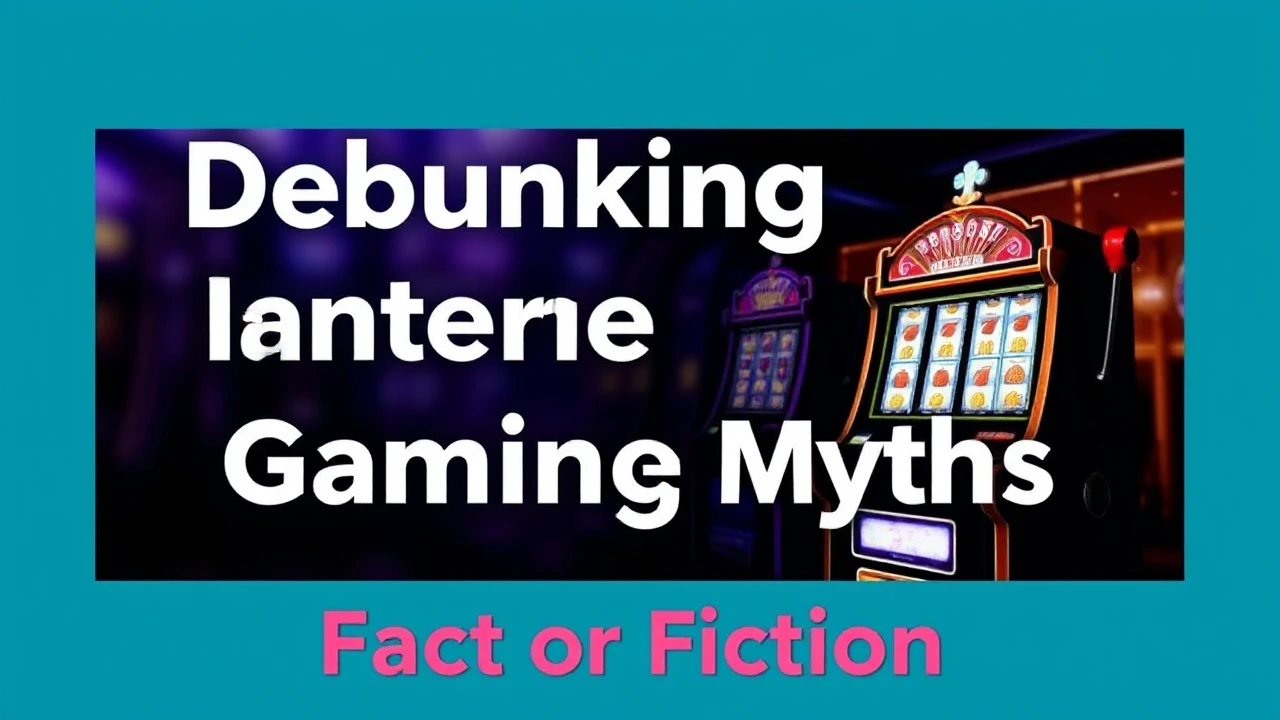 Debunking Internet Gaming Machine Myths: Fact or Fiction?