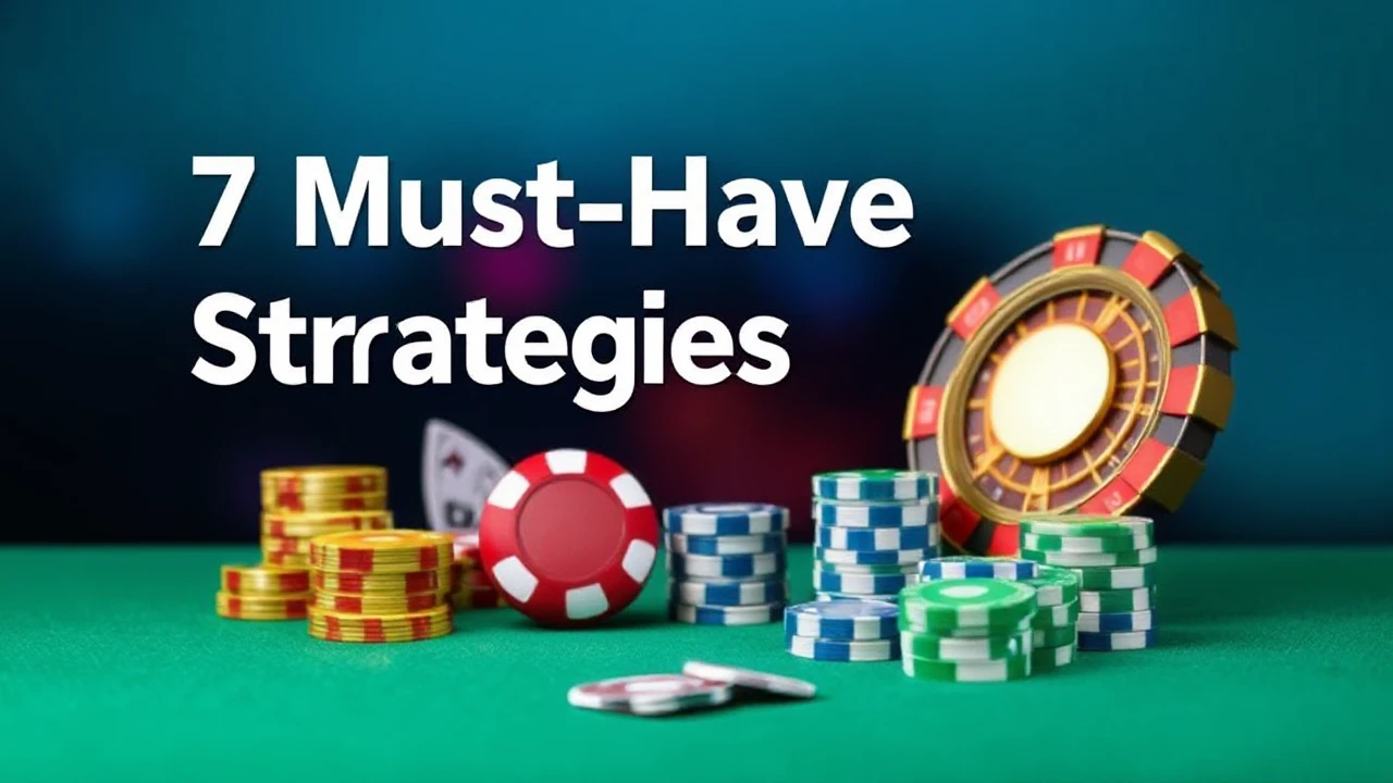 7 Must-Have Strategies for Profitable Gambling House Wagering