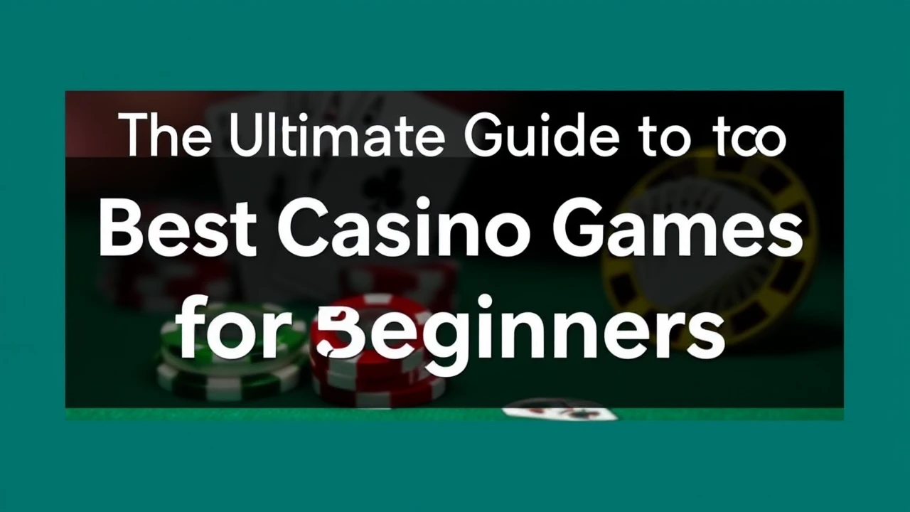 The Ultimate Guide to Best Casino Games for Beginners