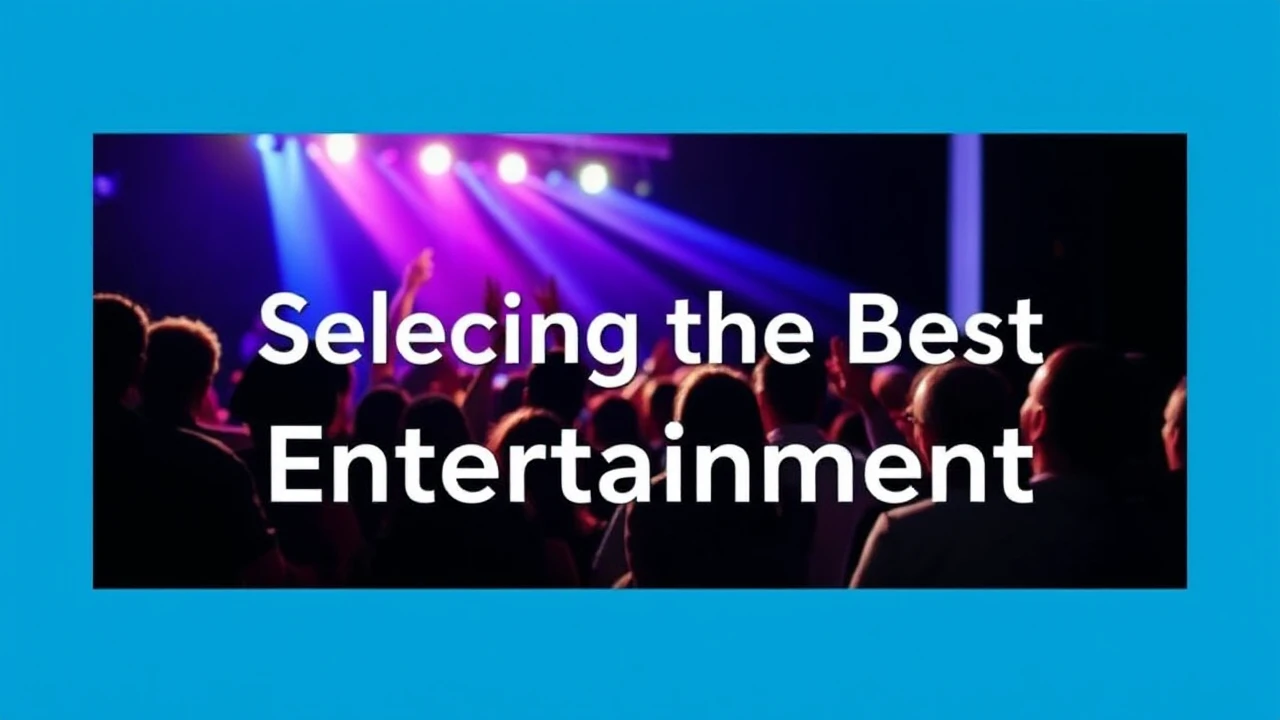 Tips and Tricks on Selecting the Best Entertainment for Any Event