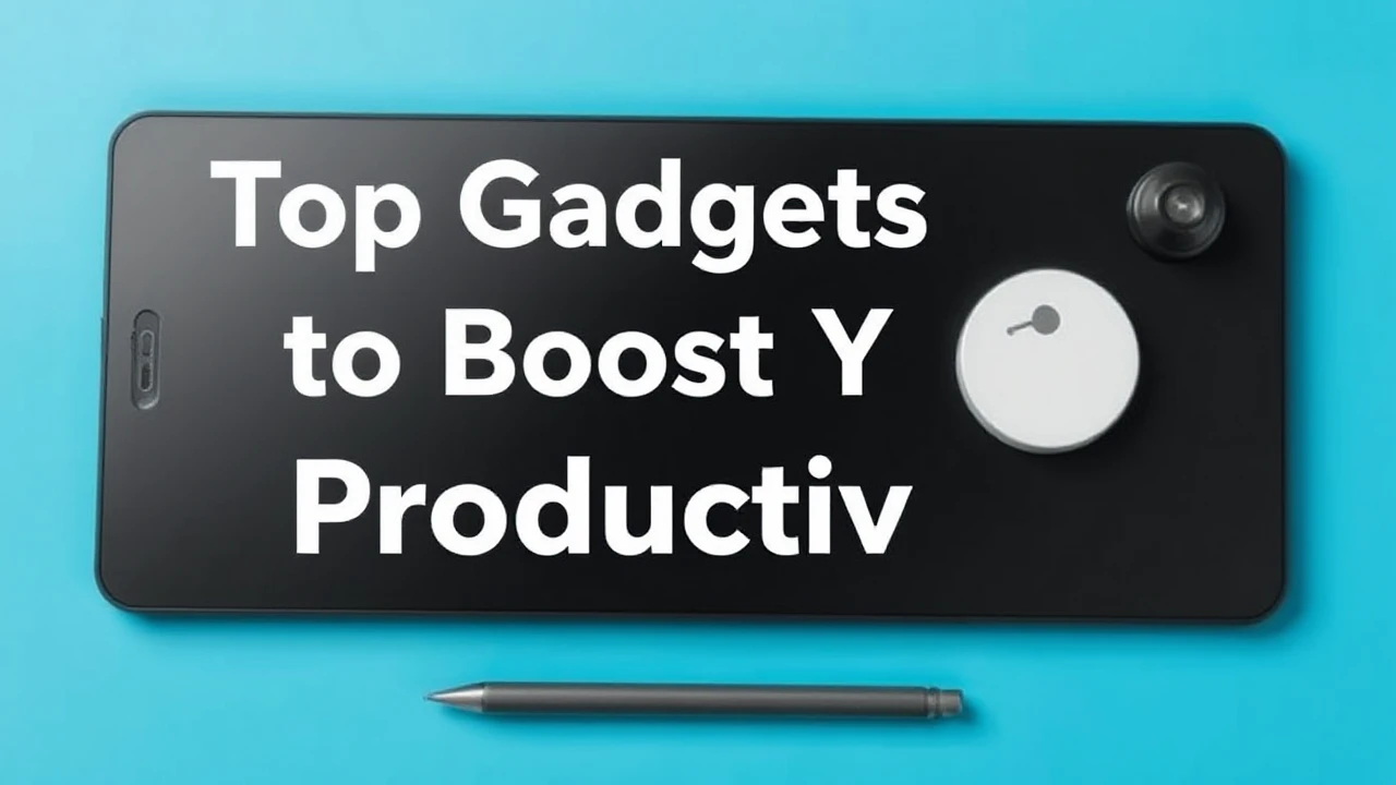 Top Gadgets to Boost Your Productivity