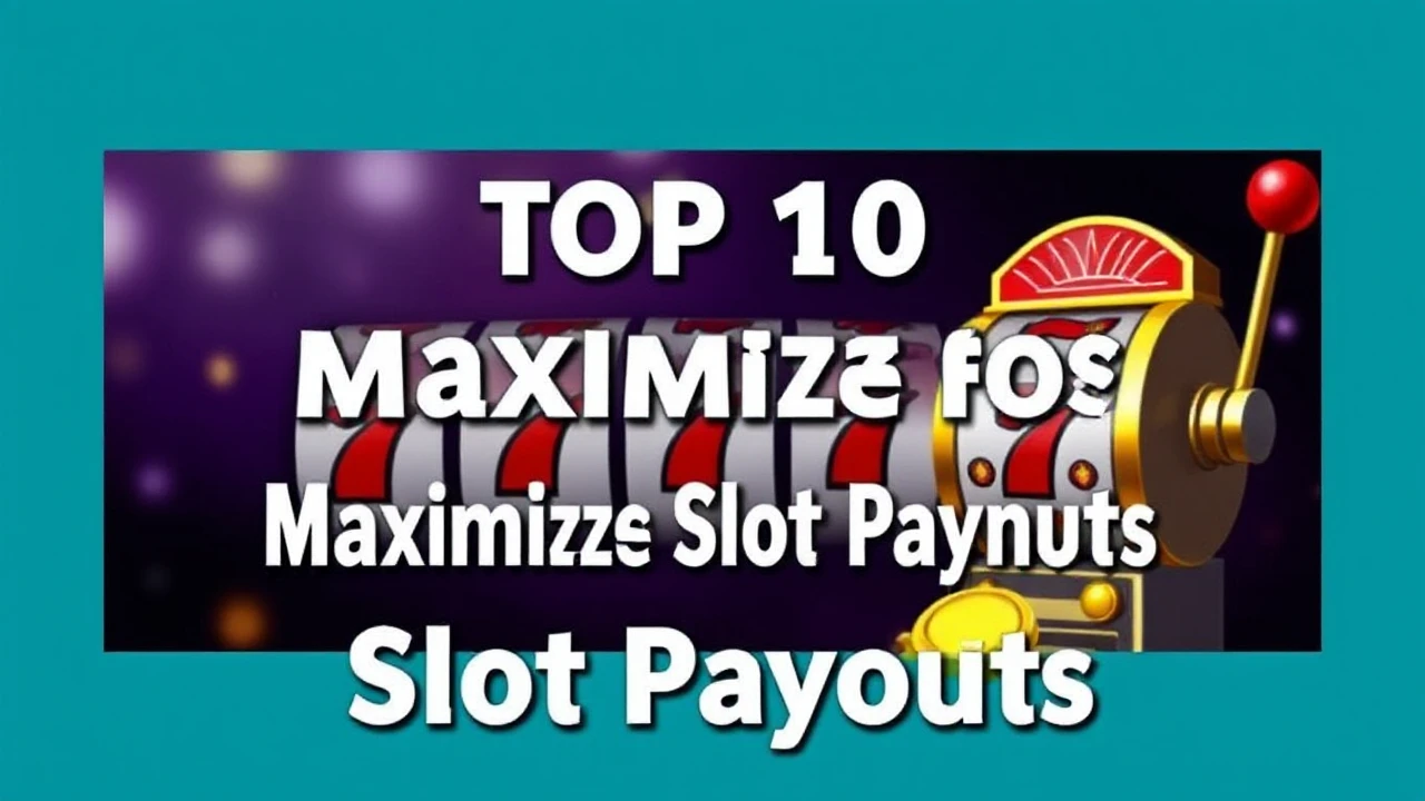 Top 10 Strategies for Maximizing Slot Payouts