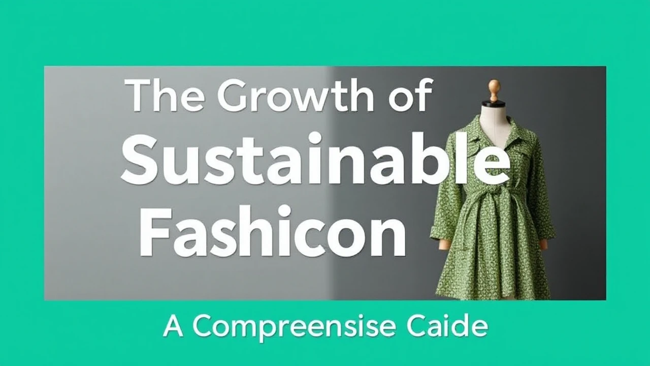The Growth of Sustainable Fashion: A Comprehensive Guide