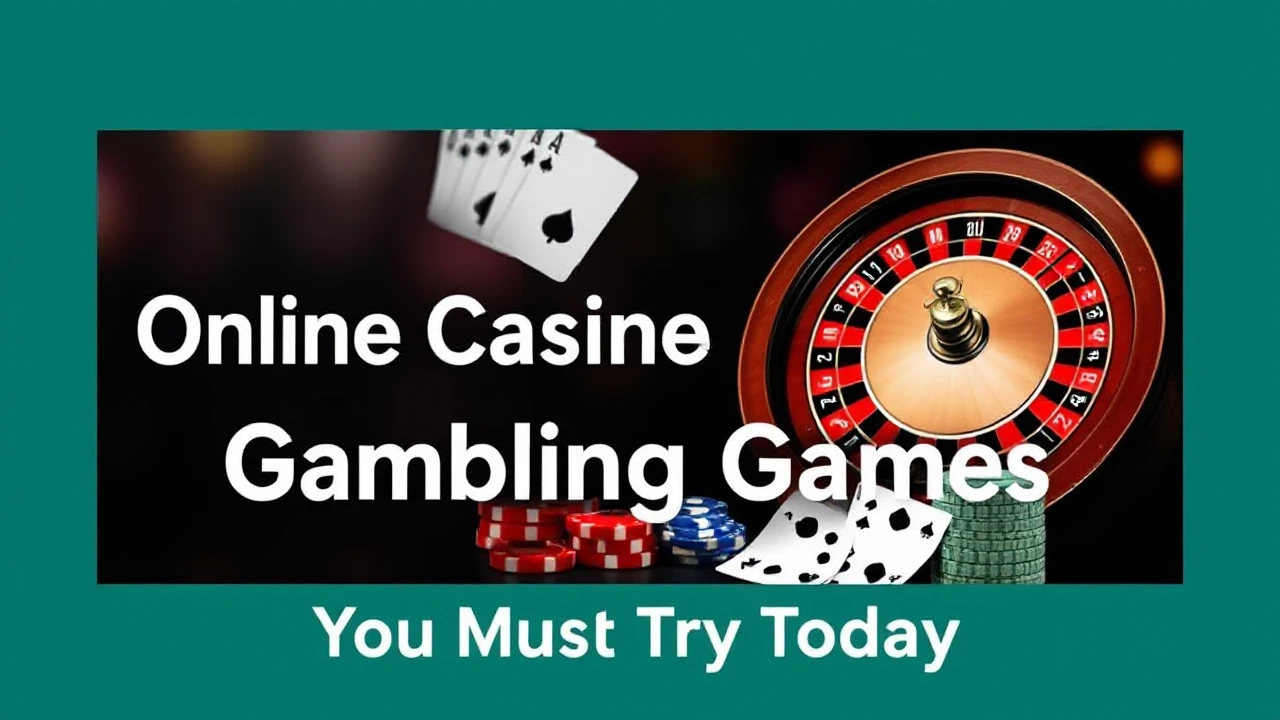Top 10 Online Casino Gambling Games You Must Try Today