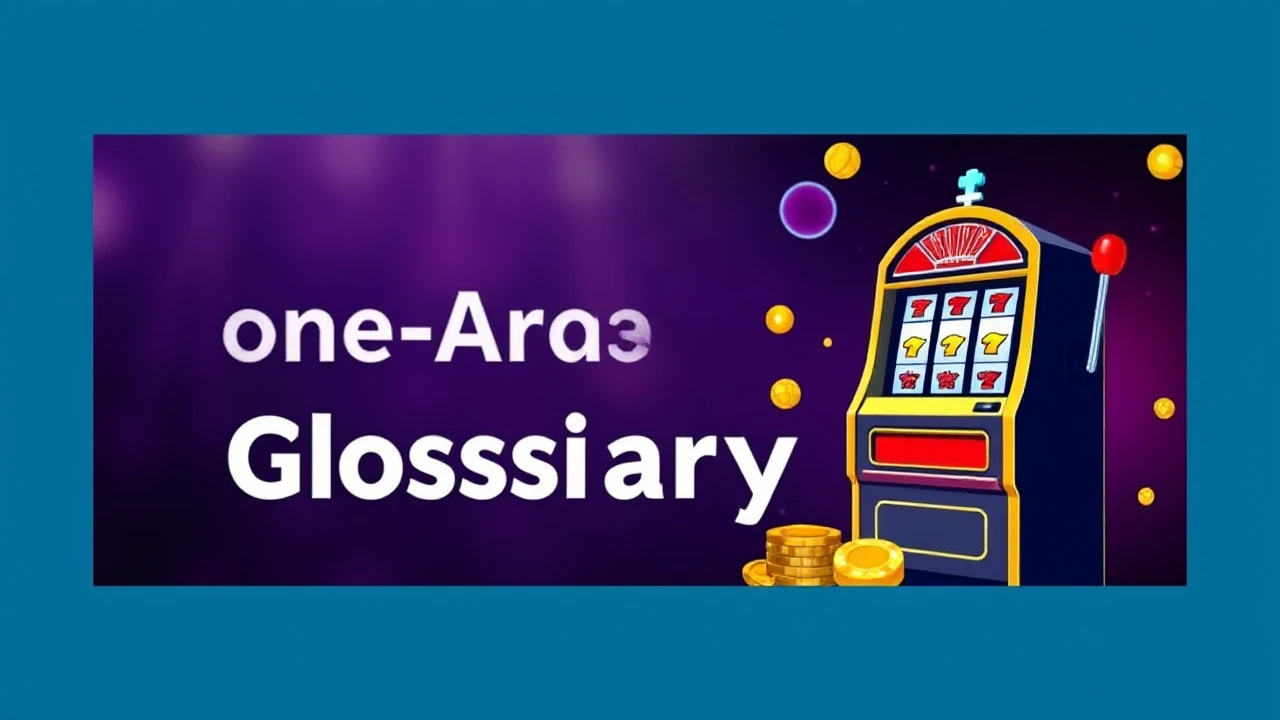 The Ultimate Gaming One-Armed Bandit Glossary to Enhance Your Game