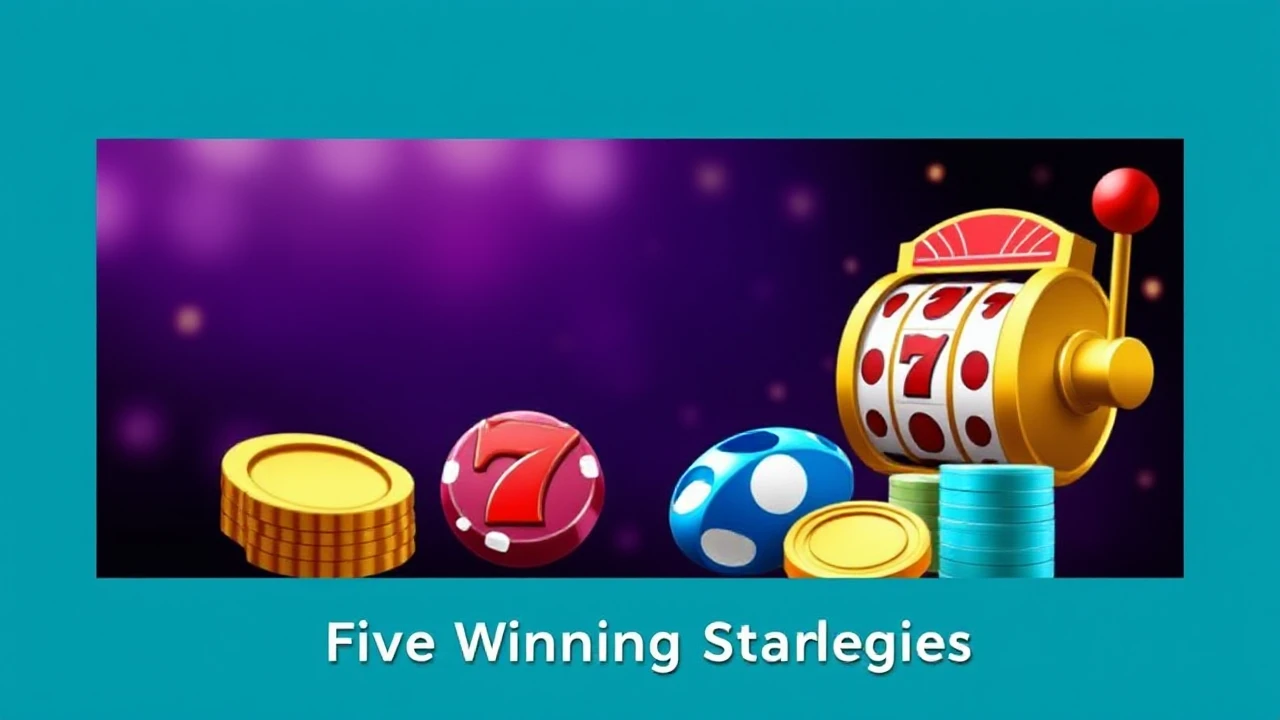 Beating Slot Games: Five Winning Strategies