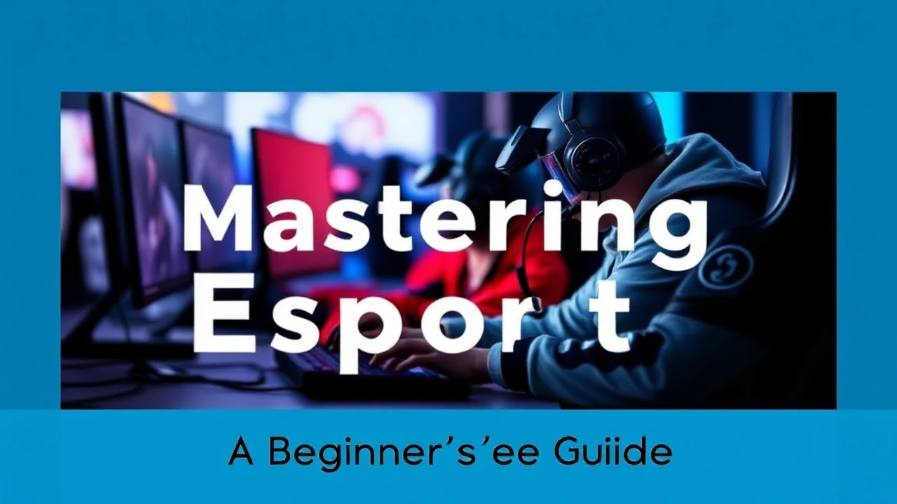 Mastering Esports: A Beginner's Guide to Professional Gaming