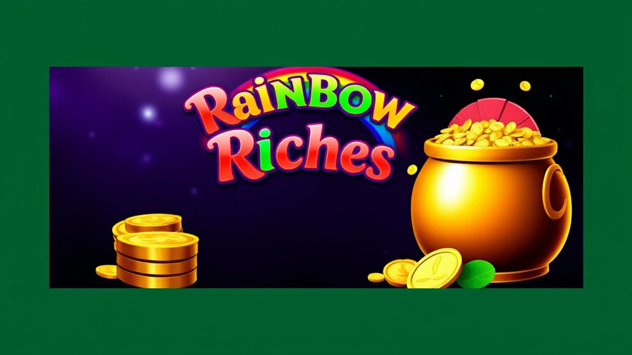 Play Rainbow Riches And Enquire Of That Pot Of Rare Metal!