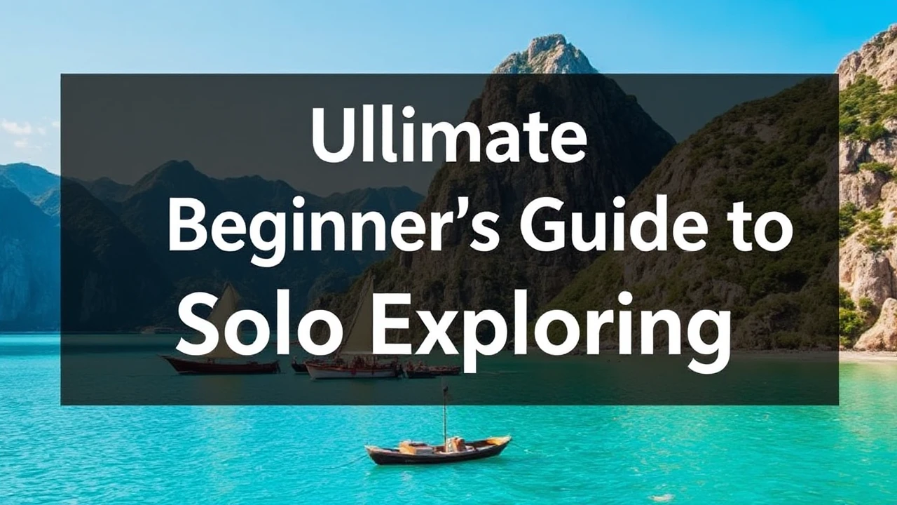 The Ultimate Beginner's Guide to Solo Exploring