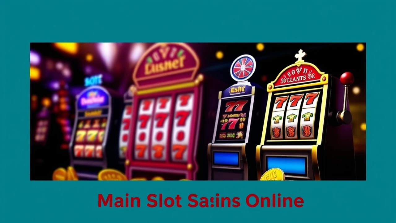 Tutorial Komprehensif Main Slot Machine Casino Online