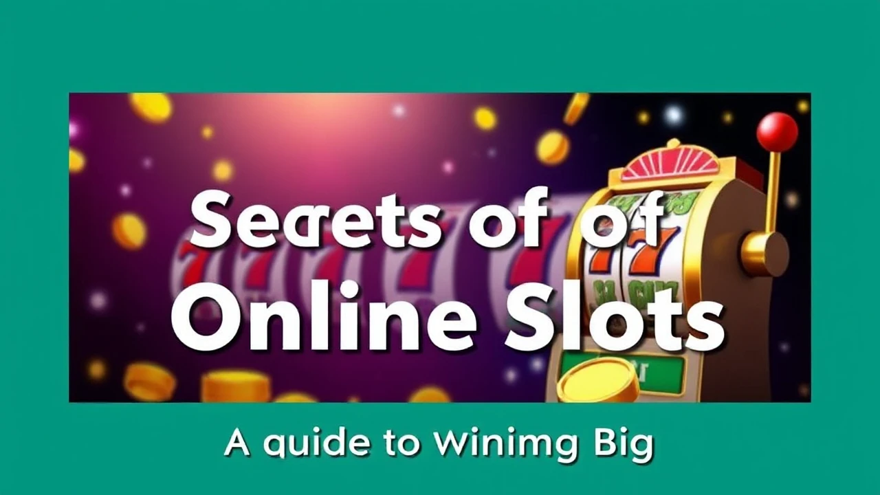 Unveiling the Secrets of Online Slots: A Guide to Winning Big