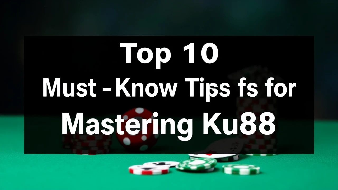 Top 10 Must-Know Tips for Mastering Ku88