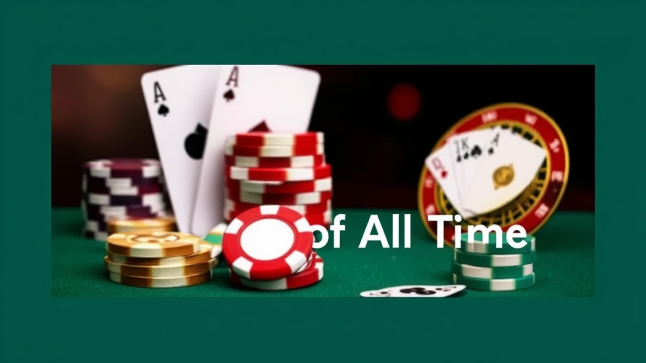 Unveiling the Top Casino Games of All Time