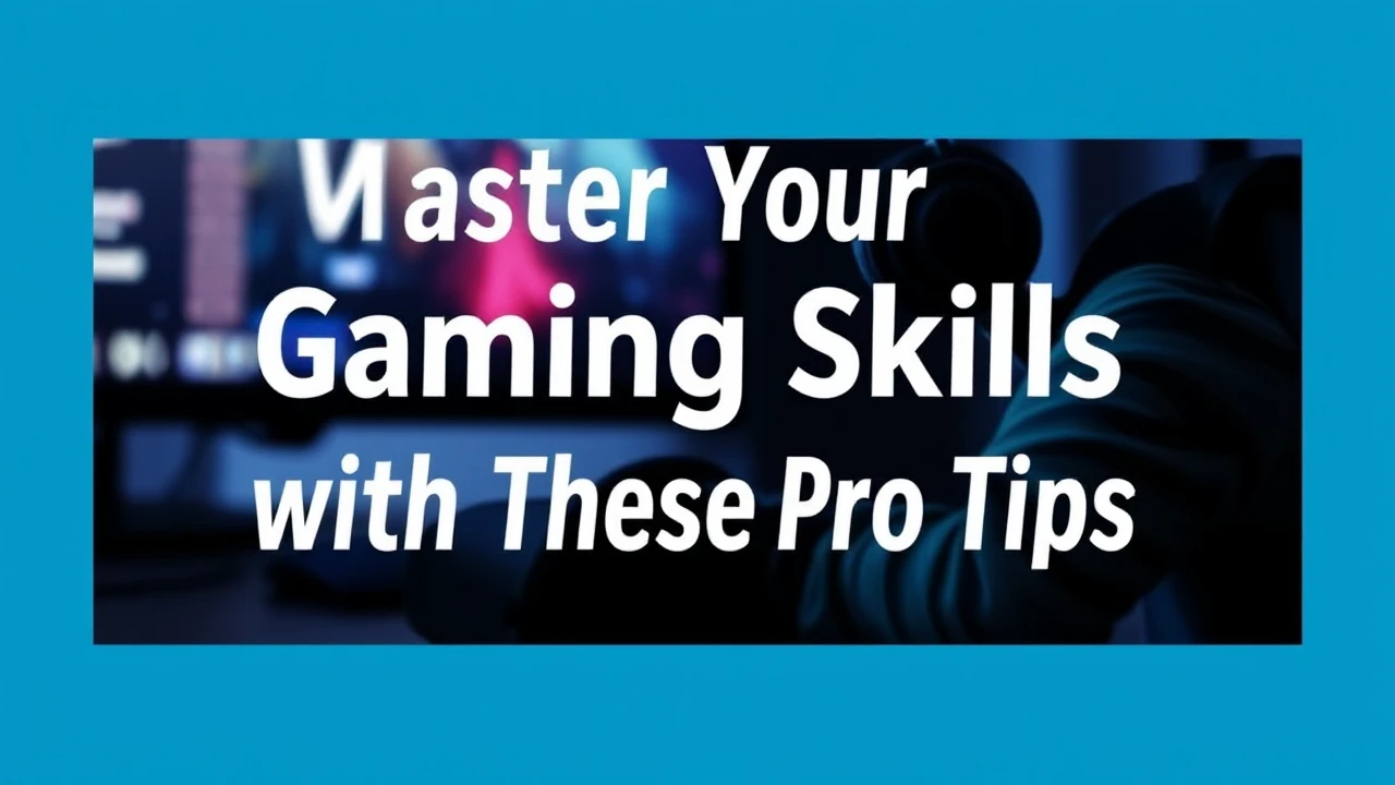 Master Your Gaming Skills with These Pro Tips