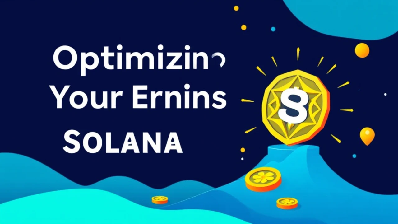 Optimizing Your Earnings: A Comprehensive Guide to Solana Staking