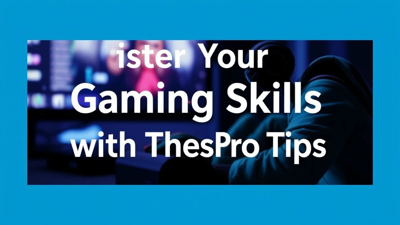 Master Your Gaming Skills with These Pro Tips