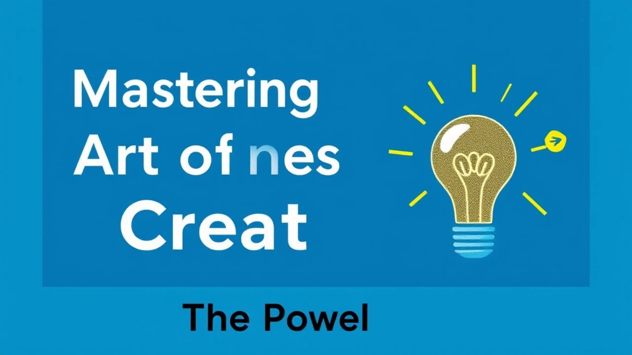 Mastering the Art of Business Creativity: A Guide to Innovation and Success