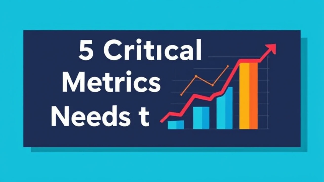 5 Critical Metrics Each Entrepreneur Needs to Monitor