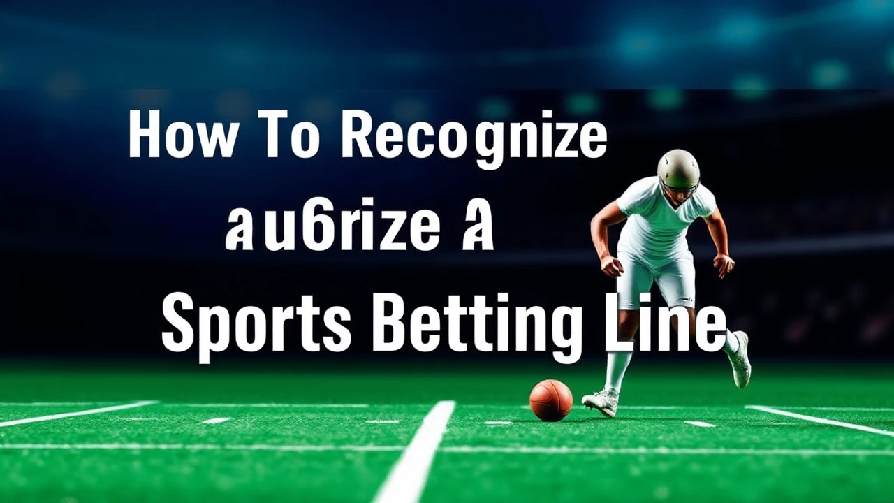 How To Recognise A Sports Betting Line