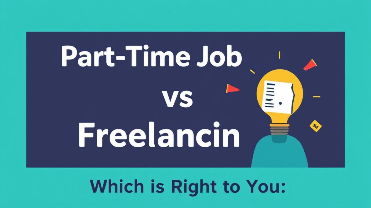 Part-Time Job vs. Freelancing: Which Is Right for You?