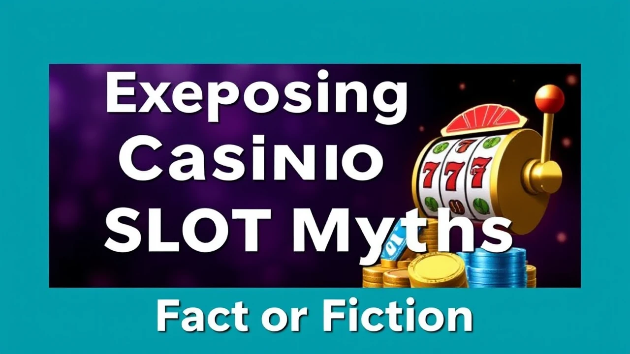 Exposing Internet Casino Slot Myths: Fact or Fiction?