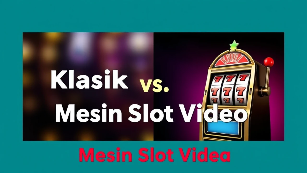 Perbedaan Mesin Slot Klasik vs. Mesin Slot Video: Pilihan Terbaik untuk Anda