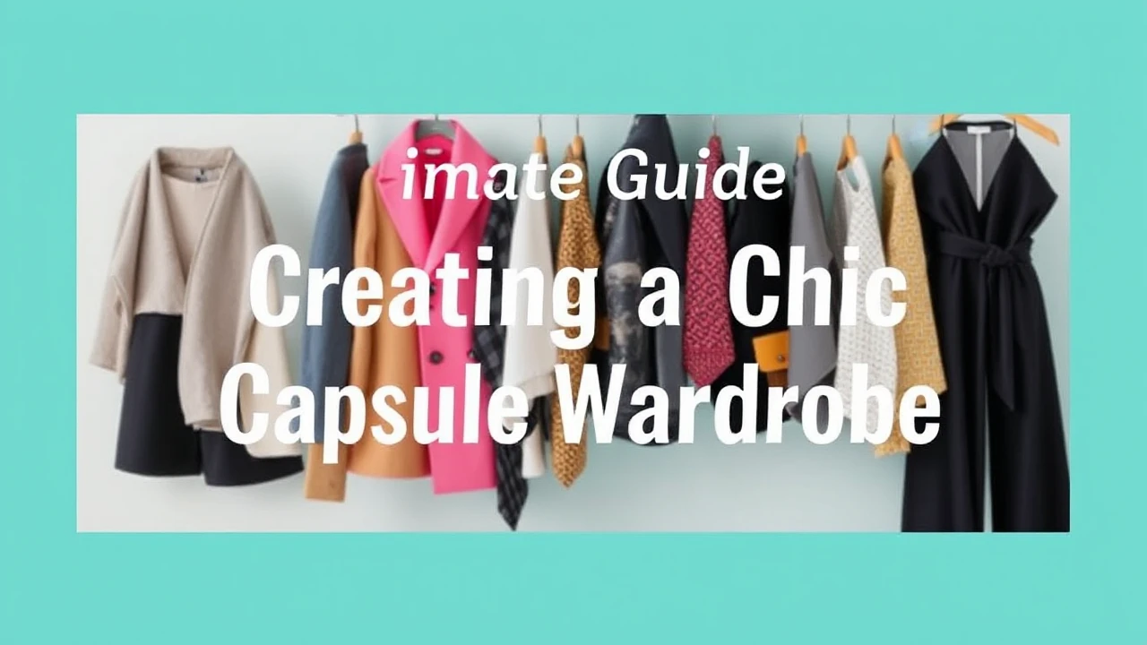 The Ultimate Guide on Creating a Chic Capsule Wardrobe
