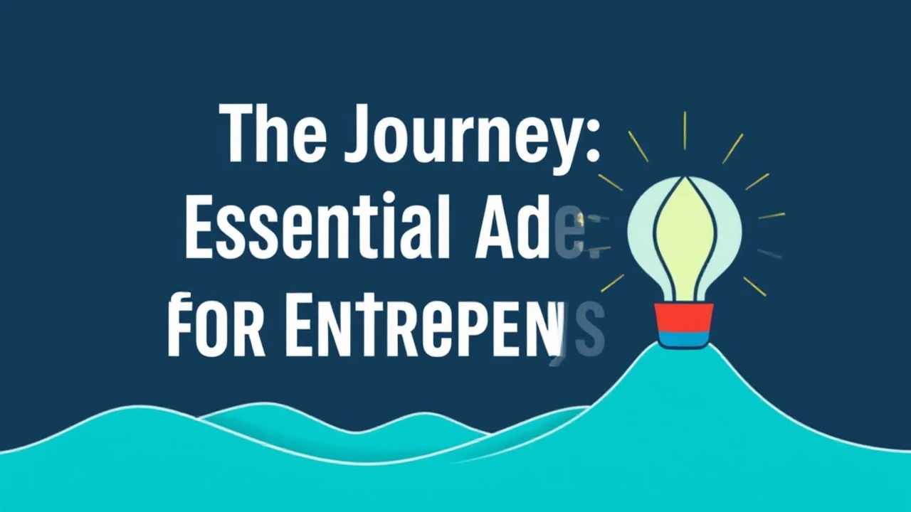 The Journey: Essential Advice for Entrepreneurs