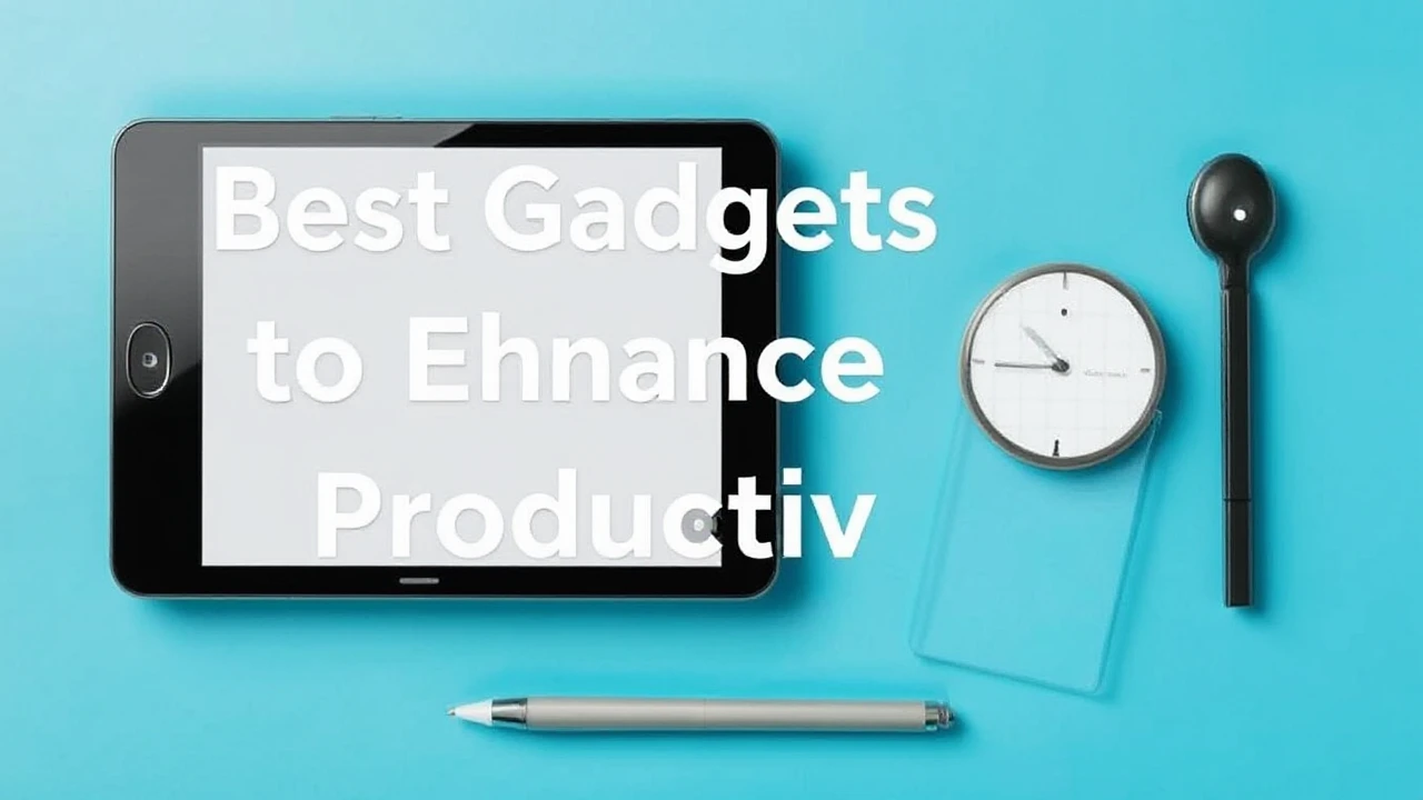 Best Gadgets to Enhance Your Productivity