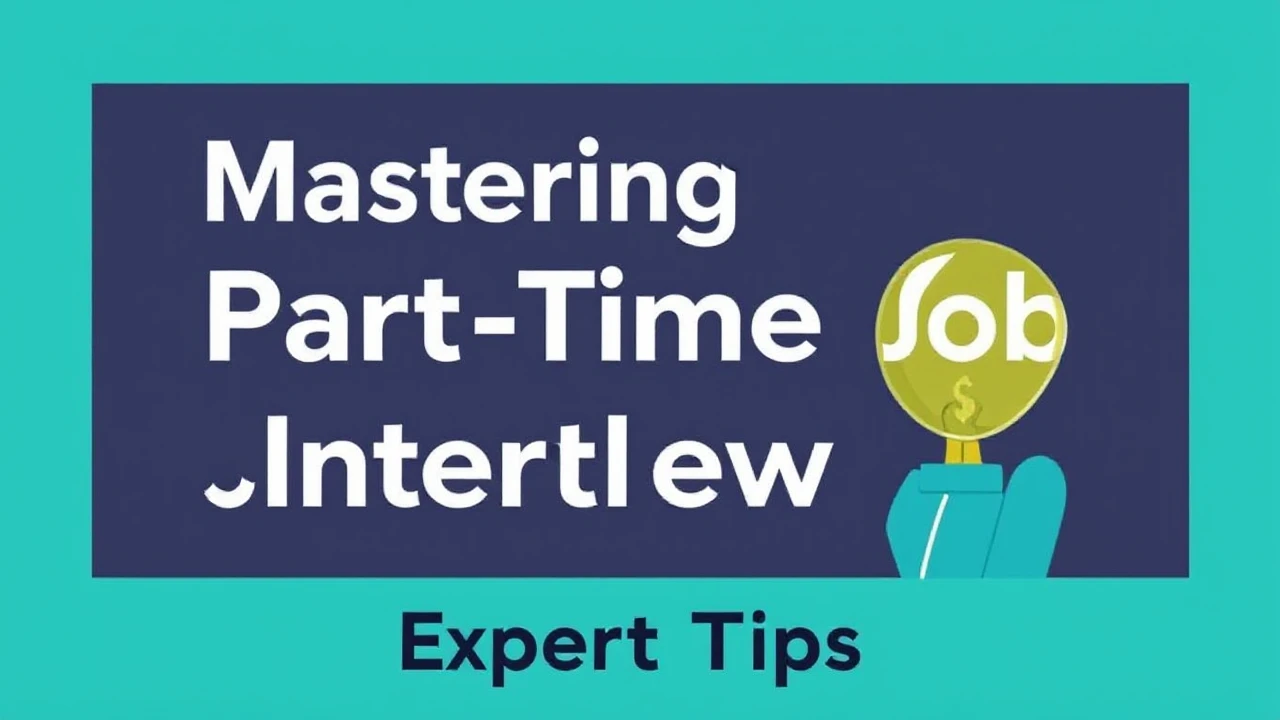 Mastering Your Part-Time Job Interview: Expert Tips