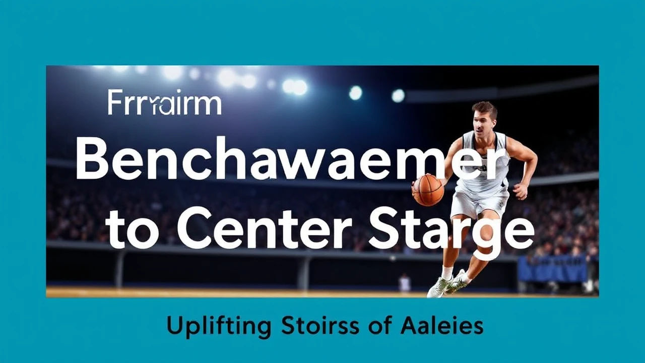 From Benchwarmer to Center Stage: Uplifting Stories of Athletes