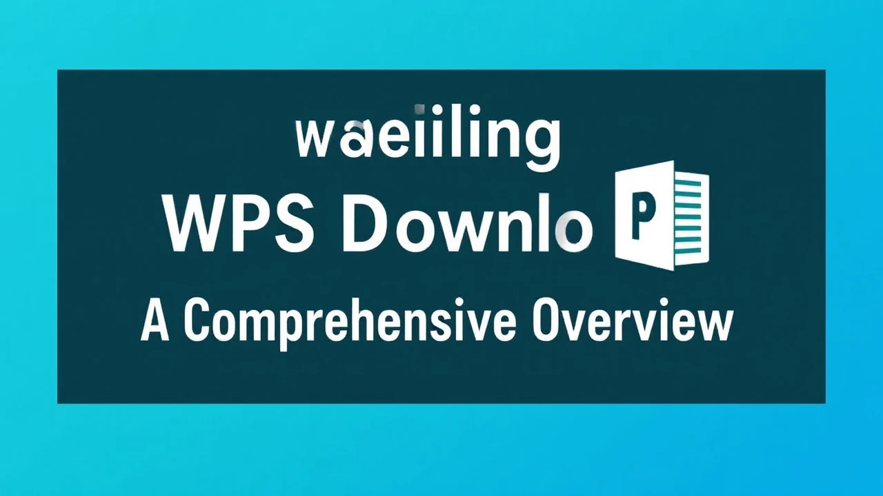 Unveiling WPS Download: A Comprehensive Overview